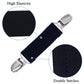 Elastic Mitten Clips Toddler Mitten And Glove Clips Stainless Steel Gloves Clips For Baby Kids Clothing Clips 2Black
