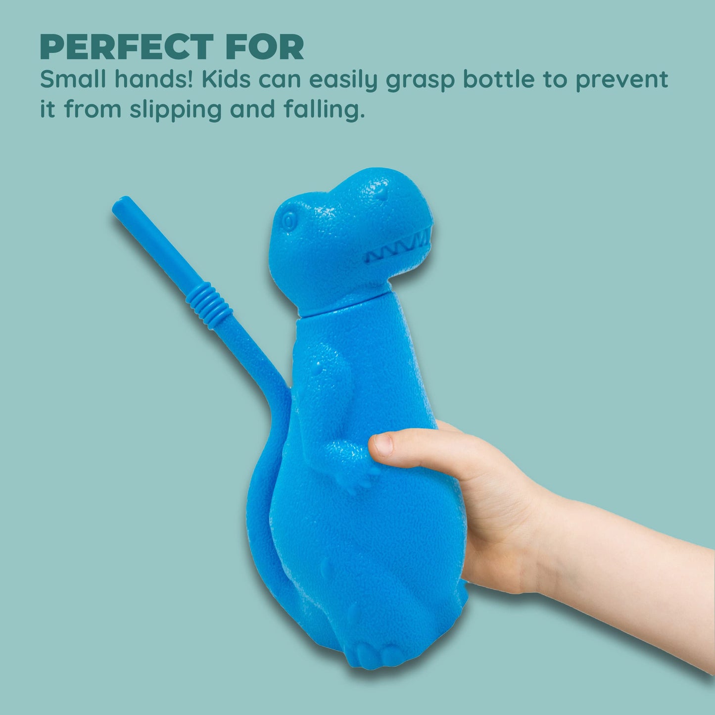 Brite Concepts Dinosaur Shaped Sippy Cup, Bottle For Kids: Holds 6 Oz, Colors Vary, Dinosaur Shaped Sippy Cup For Reducing Spill