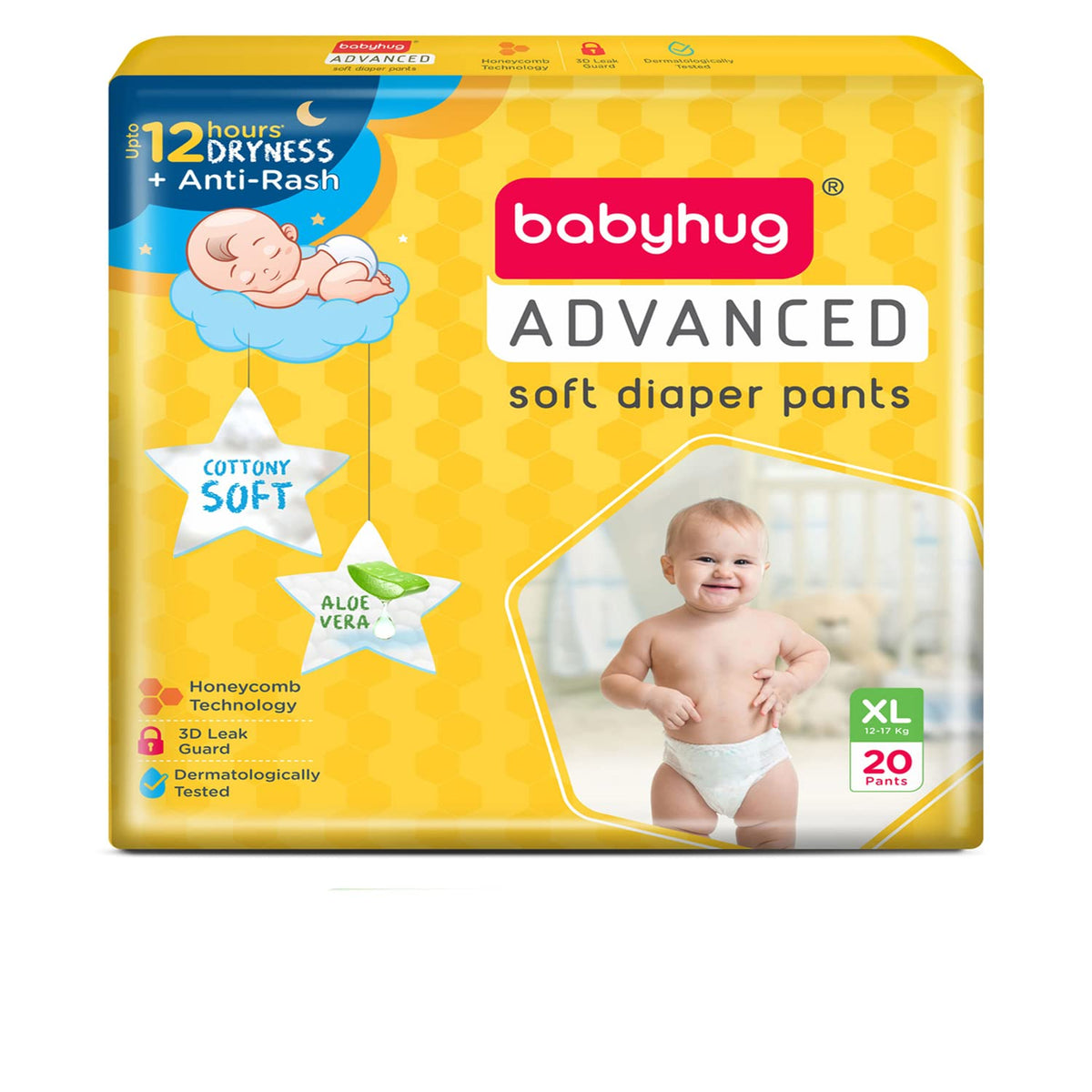 Babyhug Advanced Diaper Pants Xl 20Pcs (1217Kg)