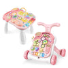 Baby Learning Walker Sit-to-Stand Baby Walker with Wheels Entertainment Table Kids Early Educational Activity Center, Baby Push 