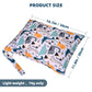 eaxin 3pcs Cloth Diaper Wet Dry Bags Waterproof Reusable with Two Zippered Pockets Travel Beach Pool Daycare Soiled Baby Items Y