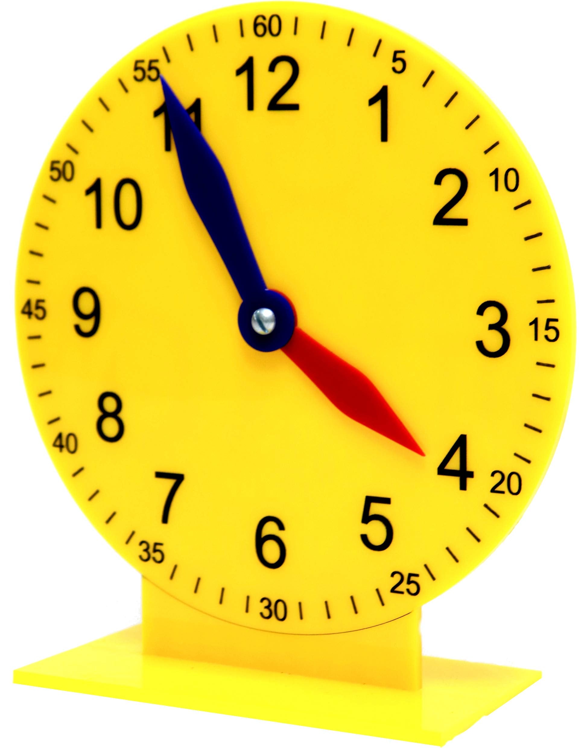 Mathworld Student Dummy Time Learning Clock For Kids To Teach And Learn Time Big Size With Stand Montessori Educational Learning