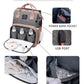 Houscly Green Diaper Bag Backpack For Mom: Baby Bags For Boys Girls Toddler Women Men Large Back Pack Diapers Bag Big Travel Paa