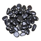 5 Lb Natural Polished Black Pebbles For Indoor Plants - Decorative Black River Rocks For Plants, Fish Tank Rocks, Vase Fillers A
