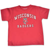 Ncaa Wisconsin Badgers Toddler Short Sleeve Tee, 2 Toddler, Red
