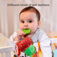 TUMAMA Baby Toys for 0, 3, 6, 9, 12 Months, Handbells Baby Rattles, Soft Plush Early Development Stroller Car Toys for Infant, N
