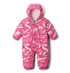 Columbia Baby Snuggly Bunny II Bunting, Pink Ice Highland/Satin Pink, 6/12