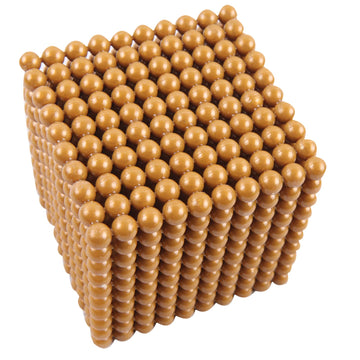 Golden Math Bead Material - Montessori Number Learning Educational Gifts for Kids