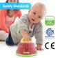 BEST LEARNING Whack and Learn Mole - Educational Interactive Light-Up Toy for Infants Babies Toddlers for 6 Month and up - First