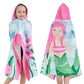 Bavilk Kids Bath Towels, Kids Towel Girls Boys Hooded Beach,Bathroom,Pool Swim Towels 30    50 INCH Large Size Ultra Absorbent C