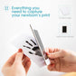 Pearhead Newborn Baby Handprint Or Footprint    Clean-Touch    Ink Pad, Black