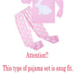 Little Girls Bunny Easter Pajamas 100% Cotton Pink Pjs Sleepwear Toddler Kid 2T