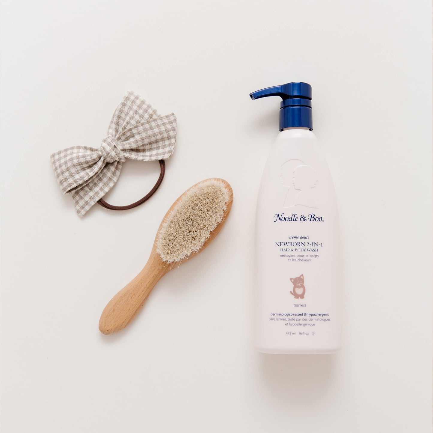 Noodle & Boo 2-In-1 Newborn Hair & Baby Body Wash For Baby, Tear Free And Hypoallergenic, 16 Fl Oz