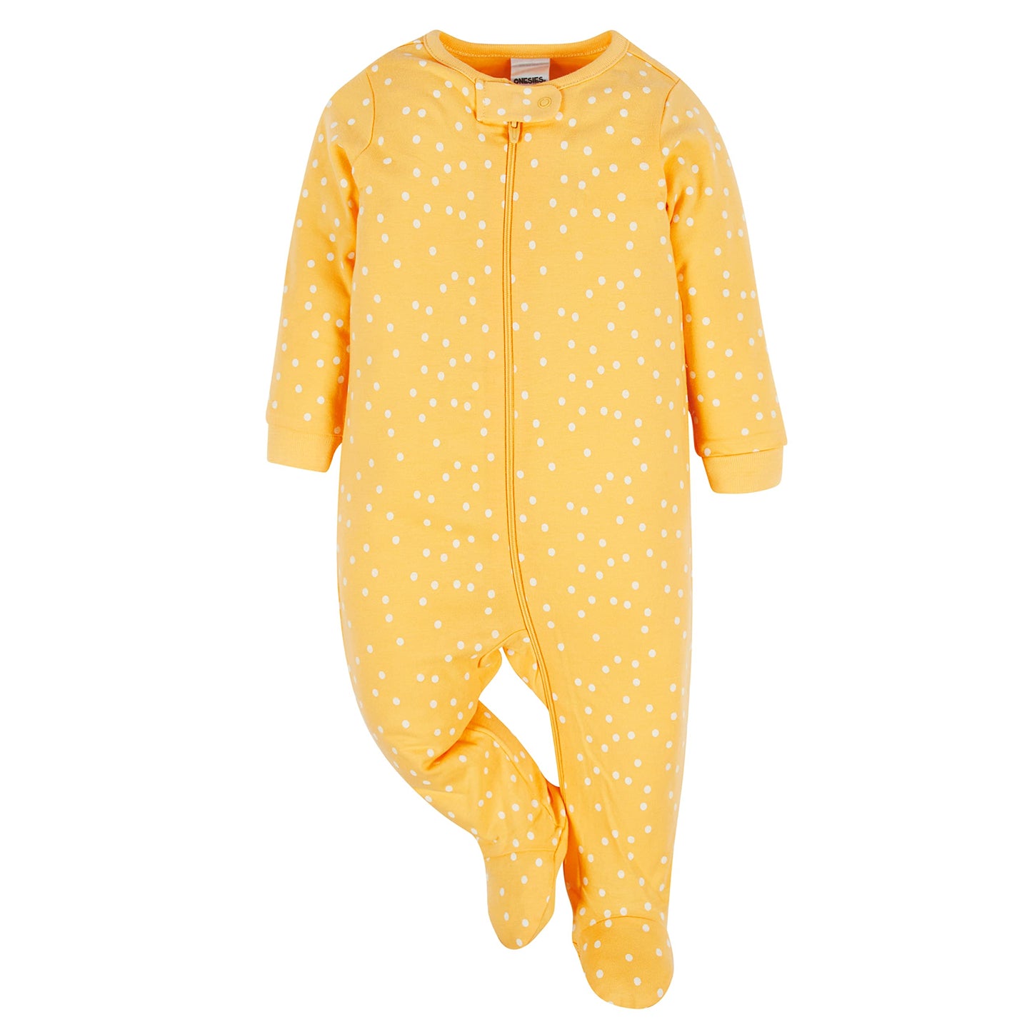 Onesies Brand Baby Girl'S 4-Pack Sleep 'N Play Footies Multi Pack, Fox, 6-9 Months