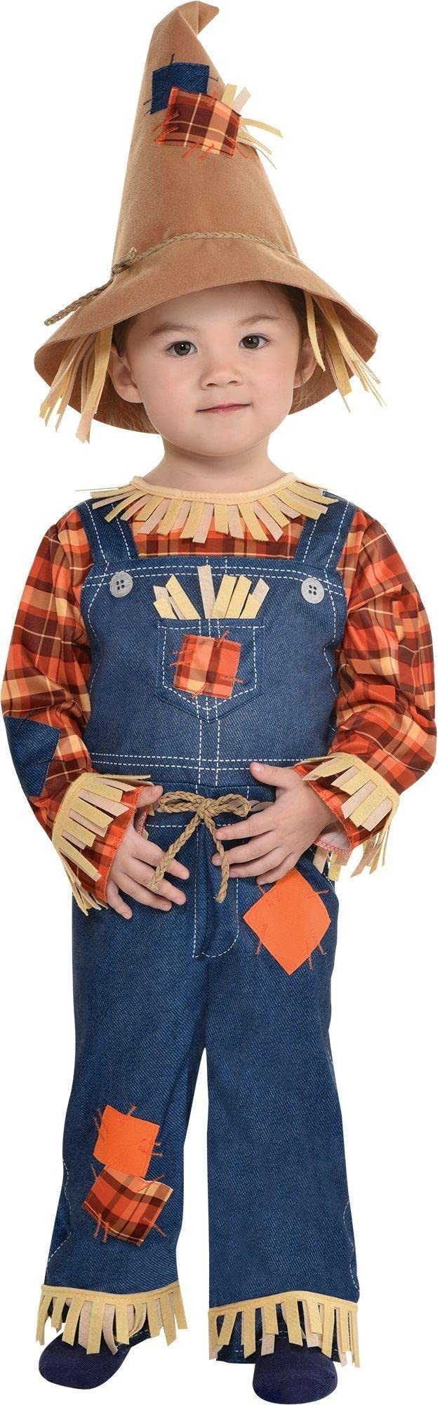 Tiny Scarecrow Costume Kit - Baby 12-24 Months, Multicolor - 1 Set