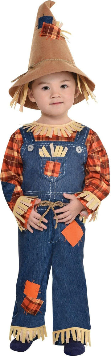 Tiny Scarecrow Costume Kit - Baby 12-24 Months, Multicolor - 1 Set