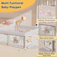 Hiaksedt Baby Playpen With Mat Small Playpen For Babies And Toddlers 50 X 50 Inch Baby Fence Playards