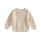 Afunbaby Baby Girl Boy Knit Sweater Blouse Pullover Sweatshirt Warm Crewneck Long Sleeve Tops For Infant Toddler (12-18 Months,C