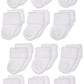 Touched By Nature Baby Boys Organic Cotton Casual Sock, White Terry, 0-6 Months Us