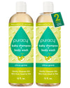 Puracy Shampoo & Body Wash for Children - Perfect Skin, Pure Ingredients with 12 Fruit & Vegetable Extracts for Silky Smooth Ski