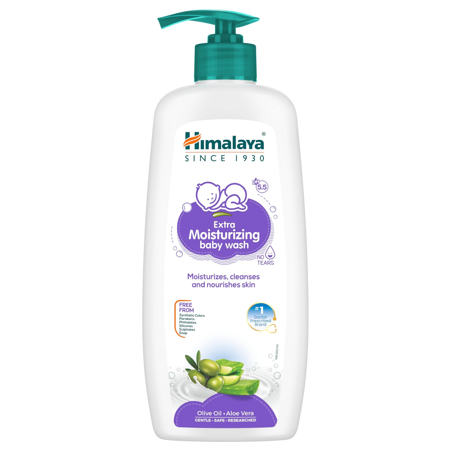 Himalaya Extra Moisturizing Baby Wash, 400 ml