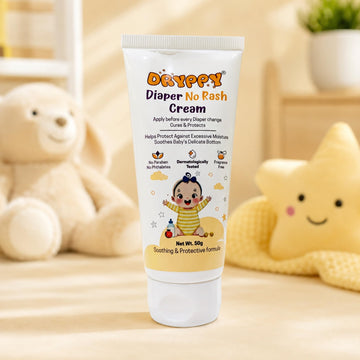 Dryppy Dryppy Baby Rash Cream 50G | NoRash Formula For Toddlers & Kids | Gentle Skin Protection | Helps Prevent Rashes | Fast R