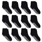 Tphon Kids Non Slip Toddler Boy Grip Socks 12 Pairs Anti Skid Sticky Socks For 7-10 Years Infants Baby Children