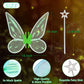 Quescu Fairy Wings For Adults,Butterfly Wings For Girls,Angel Wings,Fairy Costume For Women Halloween Dress Up Party Favor Green