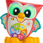 Fisher-Price Toddler Learning Toy Linkimals Light-Up & Learn Owl for Ages 18+ Months, Compatible Only with Linkimals Items