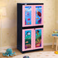 Prima Viva2 Junior Plastic Cabinet For Kids | 4Compartment Multipurpose Organizer | Under WaterTheme Design | Strong & Spacio