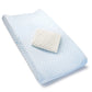 Munchkin Diaper Changing Pad Covers, 2 Pack, Blue/White - Fits Standard Contoured Changing Pads