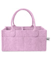 Mr. Pen- Baby Diaper Caddy Organizer, Lavender Dream, Baby Caddy Organizer With Handle, Compact Size, Collapsible & Portable