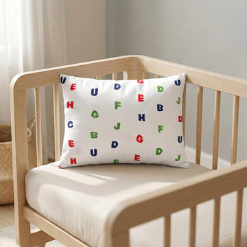 A Cherry Soft Comfort Cushion For Toddlers (2+ Years) | Cotton Cover | Washable | Lightweight | Unisex (Abc)
