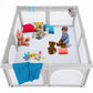 Todale Playpens For Babies, Toddler, Extra Large Baby Playard, Infant Safety Activity Center, Sturdy Playpen With Anti-Slip Base