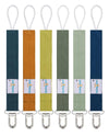Babygoal Neutral Pacifier Clips, 6 Pack Binky Paci Holder Clips For Baby Boys And Girls Fits For Most Pacifier, Binkie Styles &