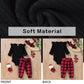 Aalizzwell Newborn Infant Baby Girls Christmas Outfits Ribbed Bodysuit Romper Buffalo Plaid Pants Set Fall Winter Xmas Clothes 0