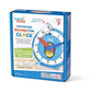hand2mind Advanced NumberLine Clock for Kids Learning to Tell Time, Math Manipulatives for Telling Time, Analog Clock for Kids L