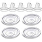 5Pack Silicone Duckbill Valve & 4Pack Silicone Diaphragm Compatible With S9 / S12 / S9Pro / S12Pro Wearable Breastpump, Electric