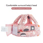 Baby Safety Helmet Infant Toddler Breathable & Adjustable Head Cushion Bumper Bonnet For Running Walking Crawling (Pink), Bb-100