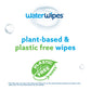 Waterwipes Plastic-Free Original Baby Wipes, 99.9% Water Based Wipes, Unscented & Hypoallergenic For Sensitive Skin, 300 Count (