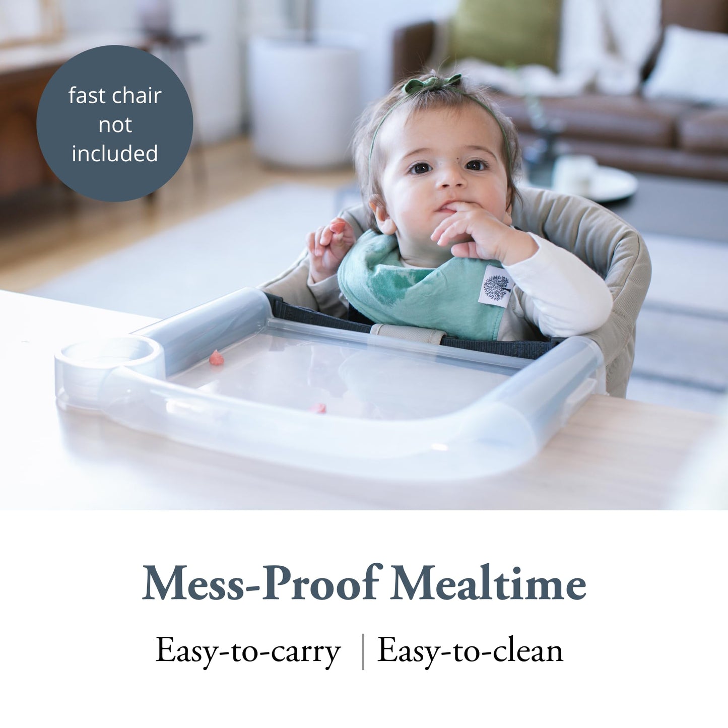 Inglesina Fast Dining Tray Plus - Compatible With Inglesina Fast Table Chair - Durable & Easy To Clean - Quick, Simple Installat