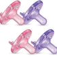 Philips Avent Soothie Pacifier, Pink/Purple, 0-3 Months, 4 Pack, Scf190/42