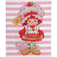 Jay Franco Strawberry Shortcake Bath Pool Beach Towel - Super Soft And Absorbent 100% Cotton Towel, Measures 28 X 58 Inches
