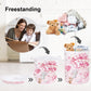 Clastyle Hot Air Balloon Animal Baby Laundry Hamper Kid Storage Basket Boy Girl Gift Toy Box Pink Collapsible Clothes Organizer