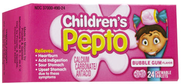 Children'S Pepto Chewable Tablets - 24 Ct