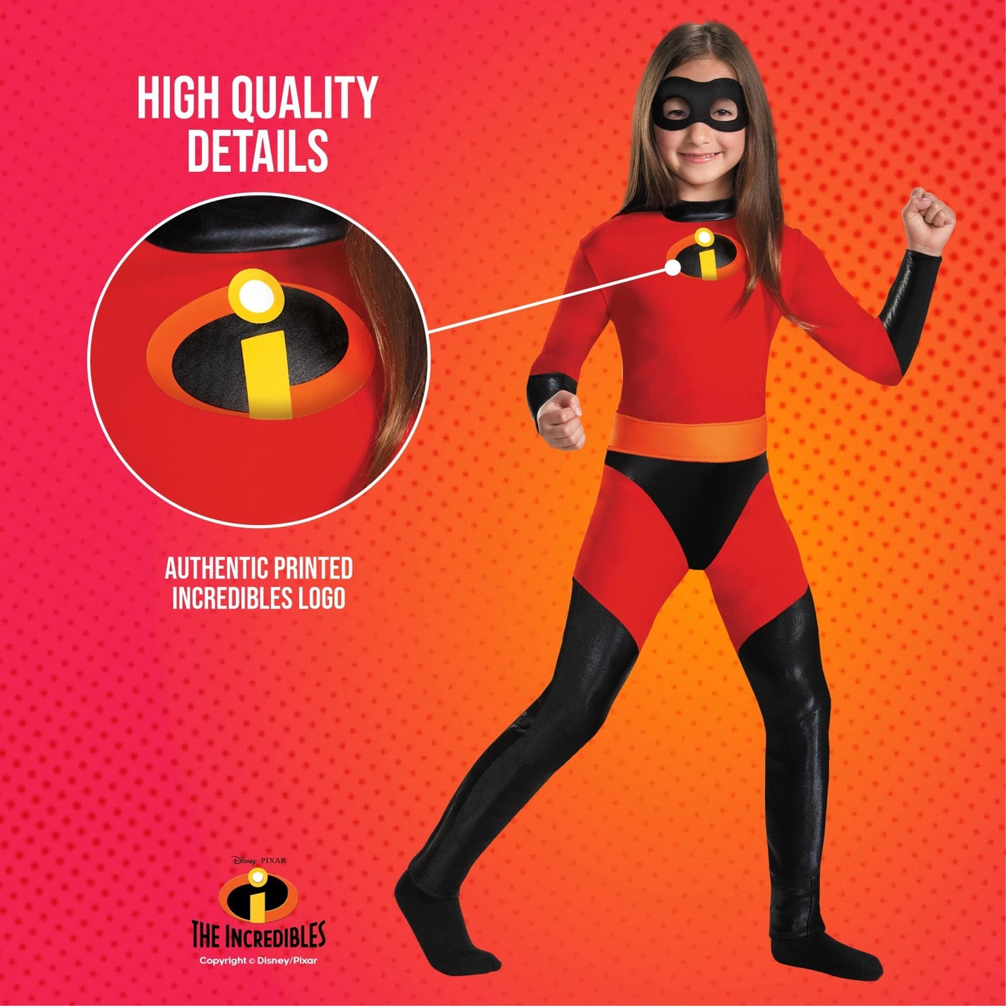 Disney The Incredibles Violet Classic Girls Costume, Small /4-6X