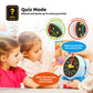 BEST LEARNING Learning Clock - Educational Talking Learn to Tell Time Teaching Light-Up Toy with Quiz and Music Sleep Mode - Tod