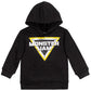 Monster Jam Trucks Logo Little Boys Fleece Hoodie Black 6