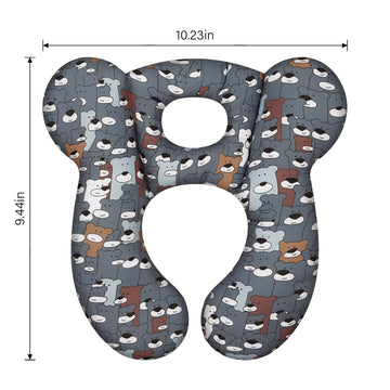 Baby Travel Pillow, Infant Kid'S Cushion Soft And Skin Friendly For Car Seat, Pushchair And Stroller (Style L)