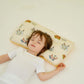 Reidio 1Pcs Toddler Pillow Double Sided Breathable Soft Cotton & Minky Dot Fabric Kids Pillow Cute Small Pillow Machine Washable